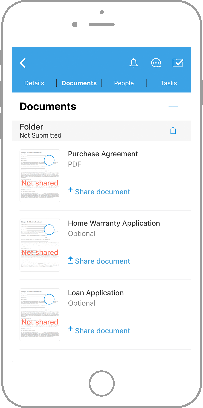 Edit and share documents