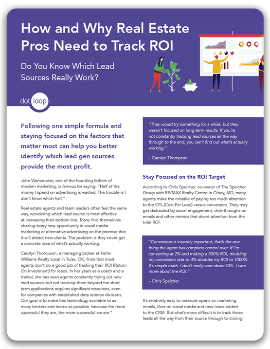Preview of Track ROI Guide