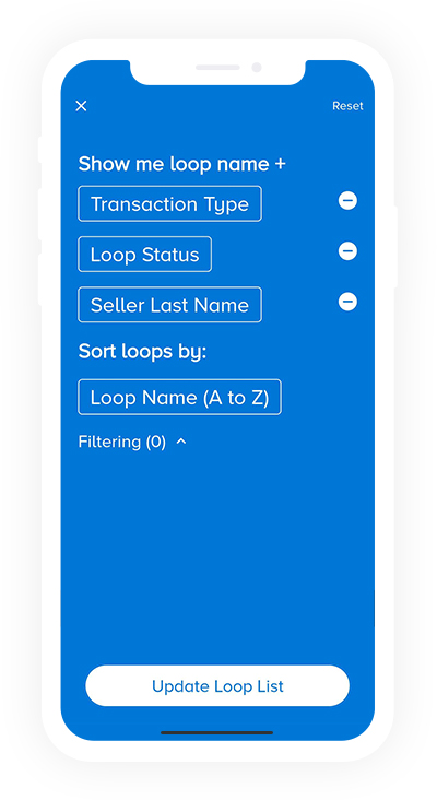 Transaction filters