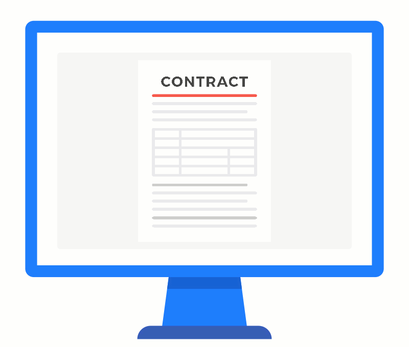 Submit contracts for review