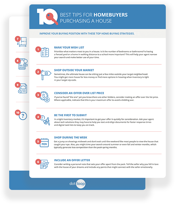 Guide: 10 Tips for Homebuyers
