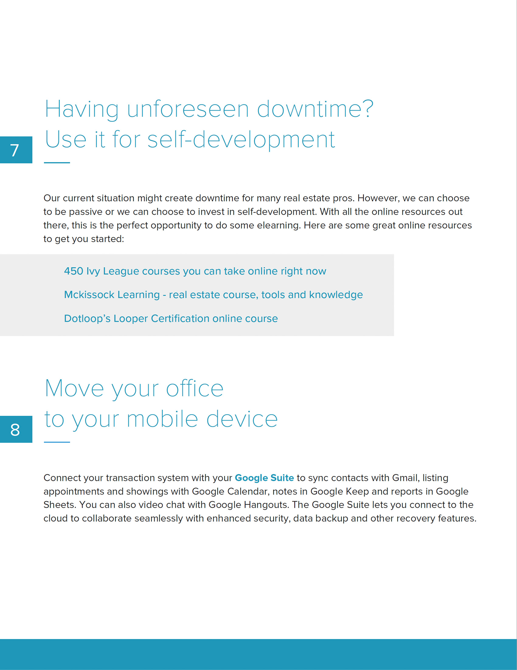 Social Distancing - Tip 7,8