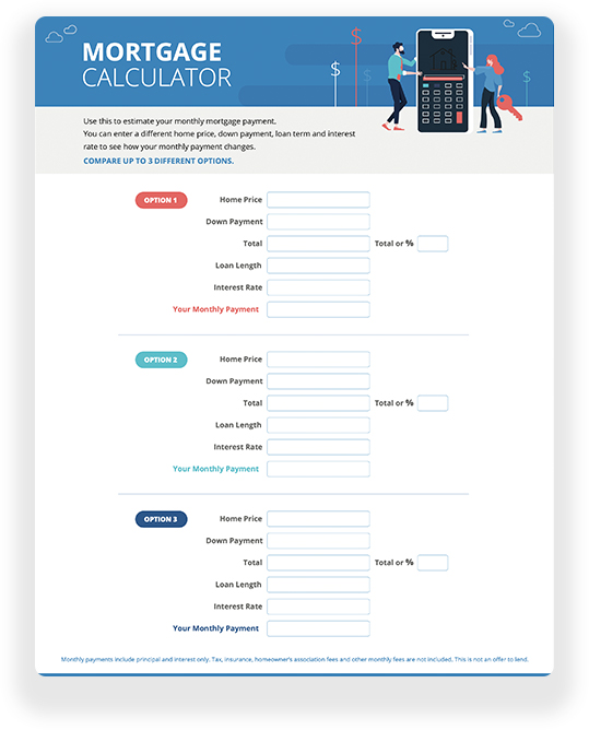 Mortgage calculator