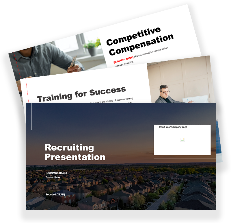 The Ultimate Real Estate Recruiting Presentation Template for Brokers and Teams